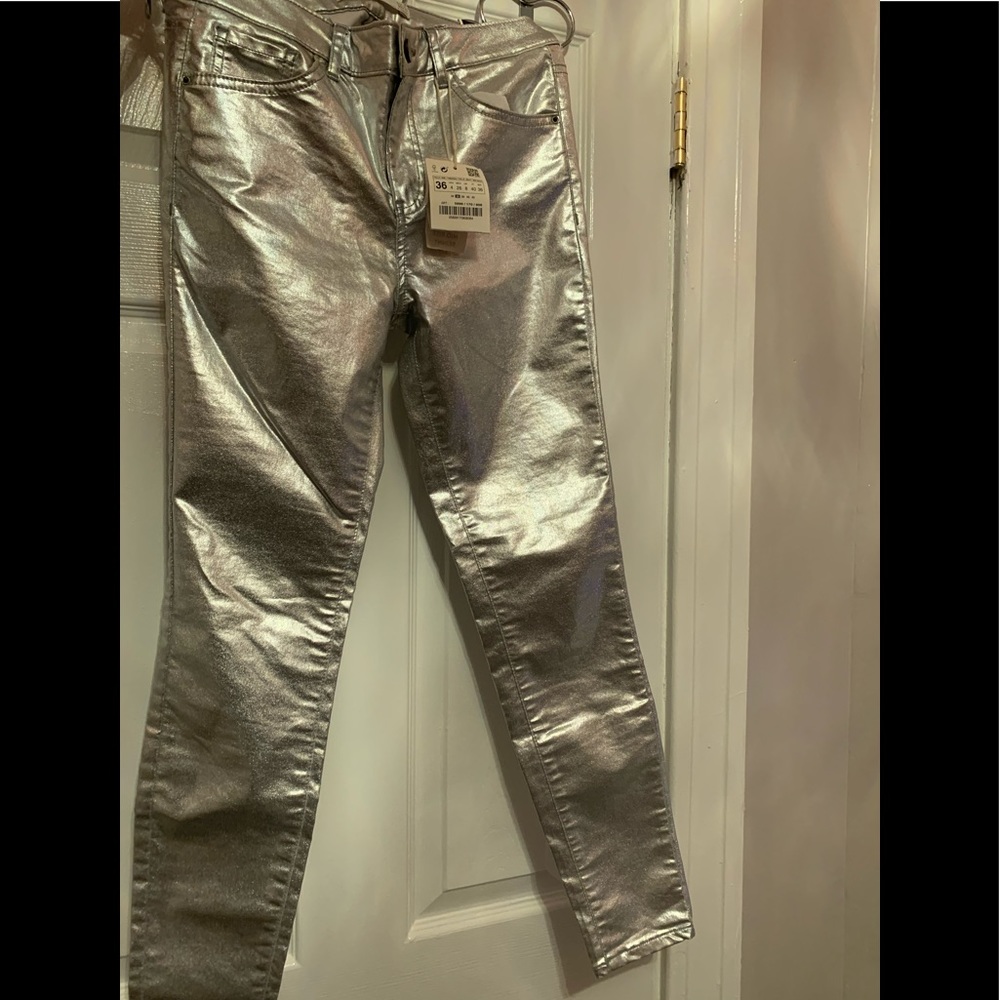 Silver jeans